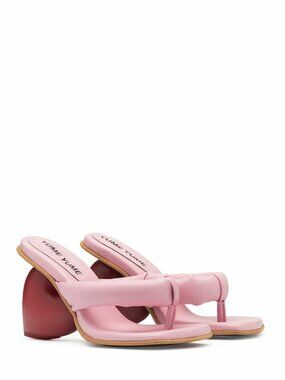 BRAND NEW YUME YUME 80mm LOVE LEATHER SANDALS!!   OH SO CUTE!